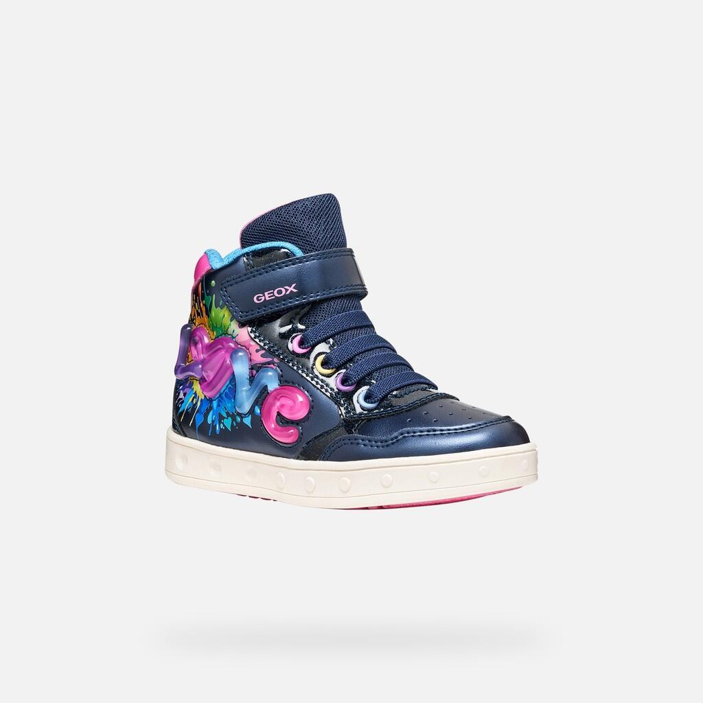 Baskets Fille SKYLIN GIRL Bleu Marine/Multicolore 3/7