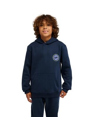Hoodie graphic beige jongens 8-16