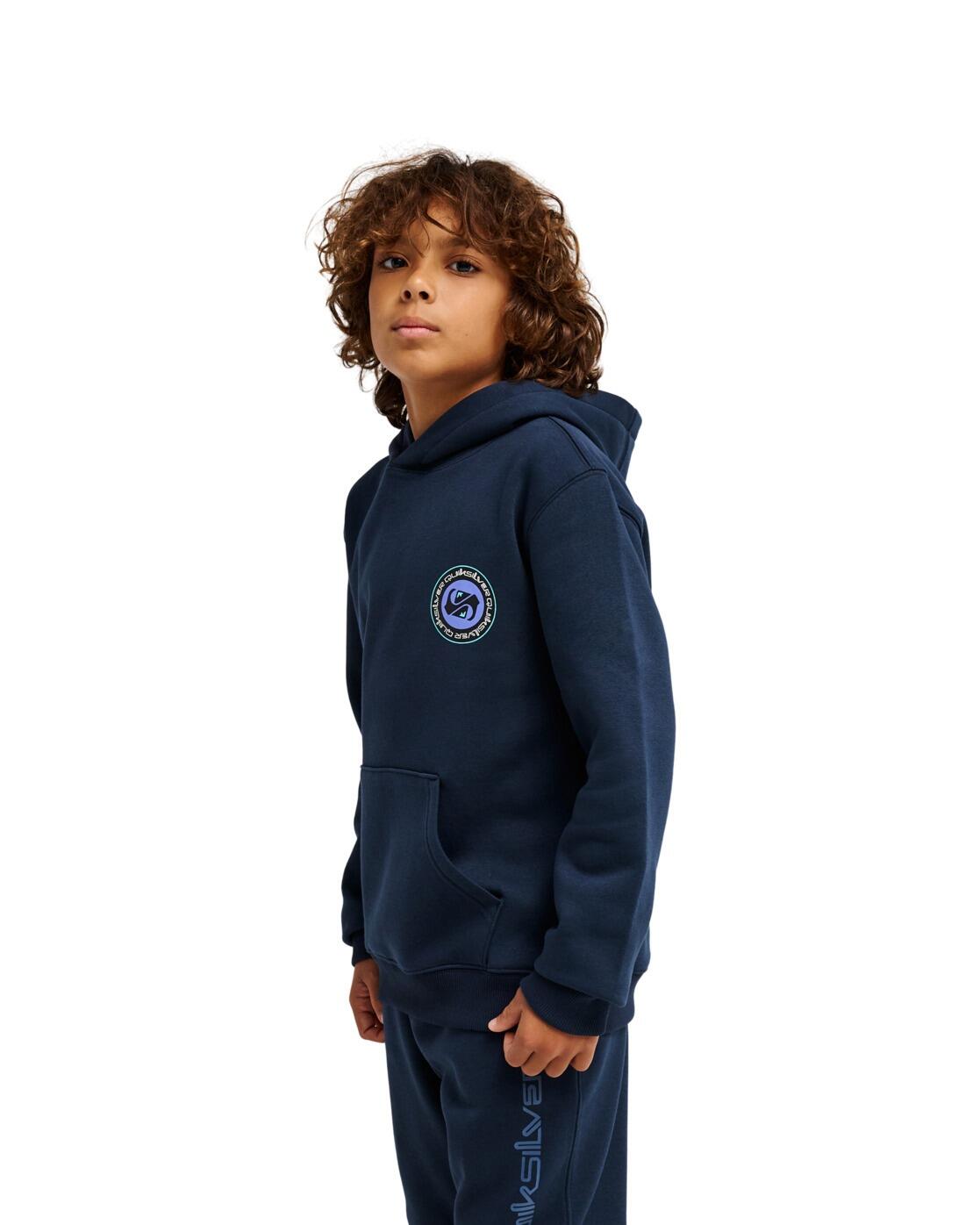 Hoodie GRAPHIC Blau Jongens 8-16 3/4