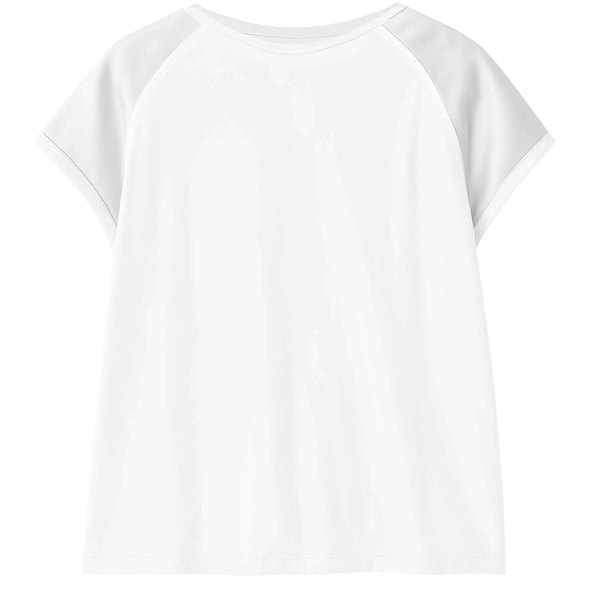 Deha Top Met Satijnen Mouwen Vrouwen 1/5