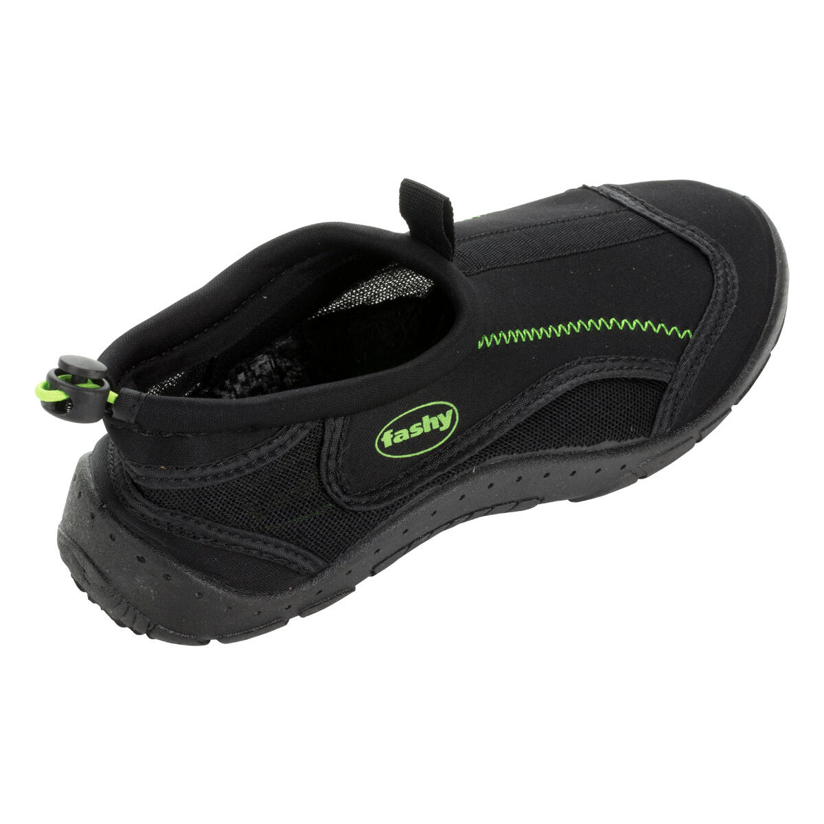 Damen - Aqua-/Surfschuhe - barfuß, Kordelzug - Tías schwarz 5/5