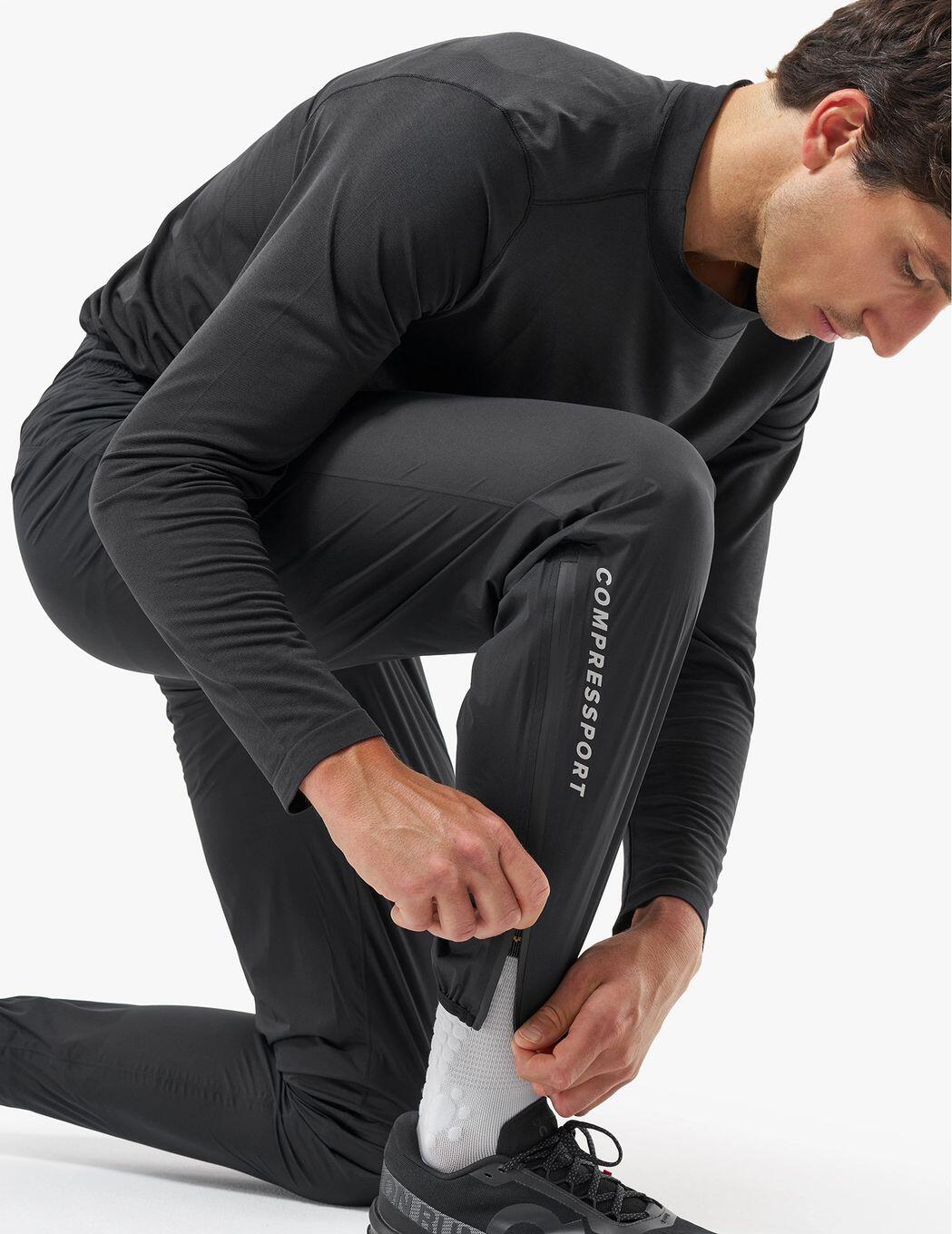 Calças Compressport Hurricane Waterproof 2.0 Preto 3/5