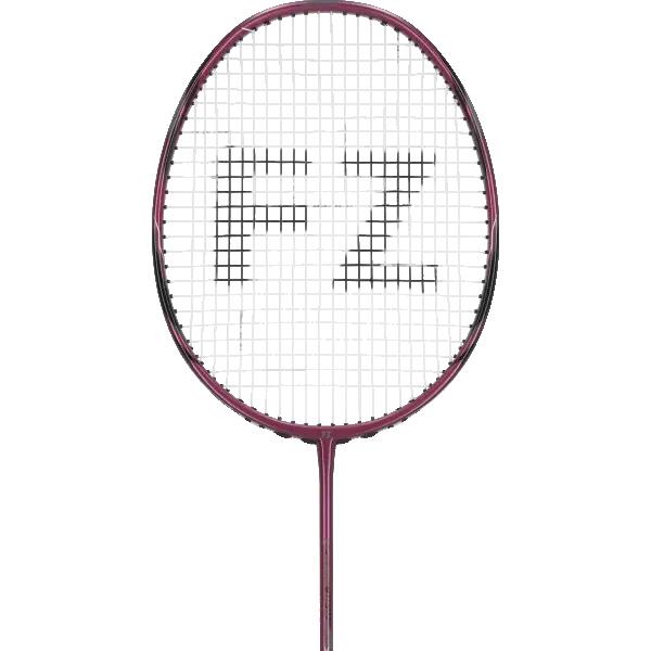 Racket - badminton - volwassenen - HT Power 36 - ongesnaard rood 3/4