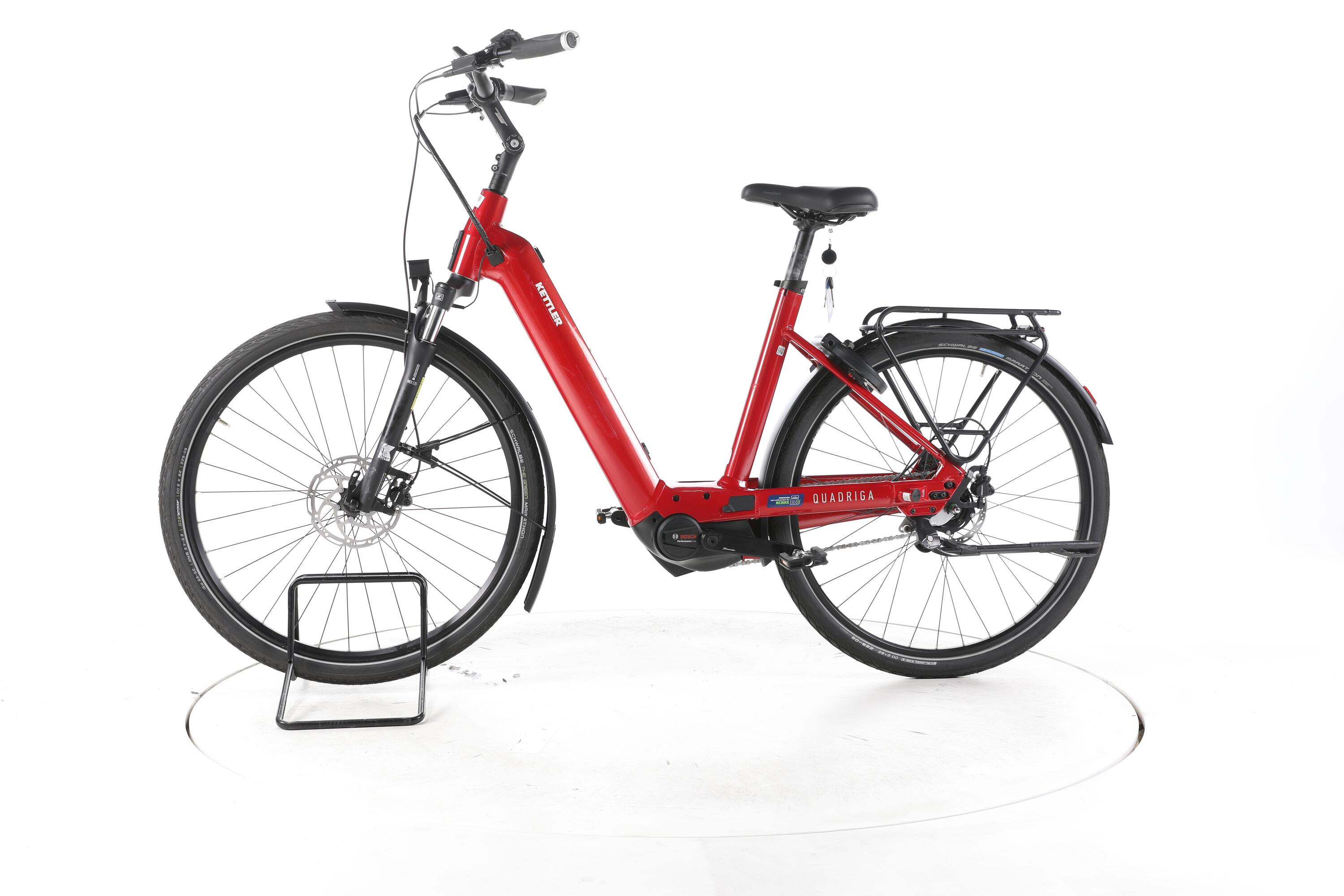 Tweedehands - Kettler Quadriga P5 RT City E-Bike Lage instap - Goed 6/7
