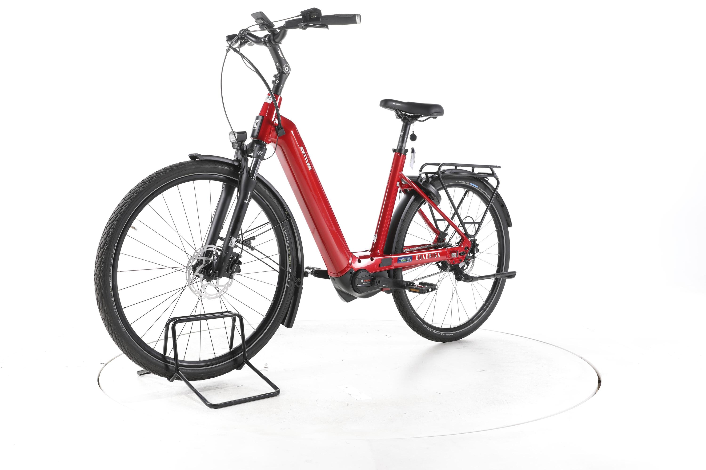 Tweedehands - Kettler Quadriga P5 RT City E-Bike Lage instap - Goed 5/7