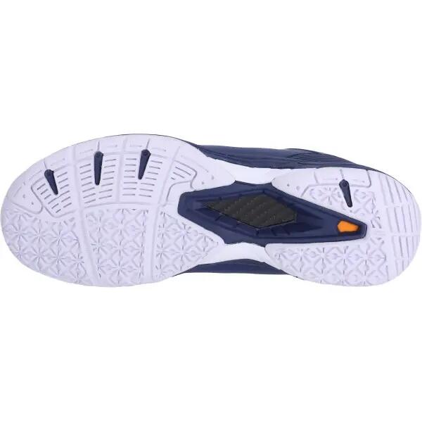 Chaussures, badminton, hommes, basses stables, brace v2, bleu 2/2