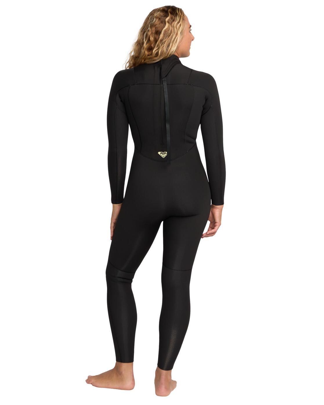Back-Zip-Neoprenanzug 5/4MM PROLOGUE+ Schwarz Dames 2/4