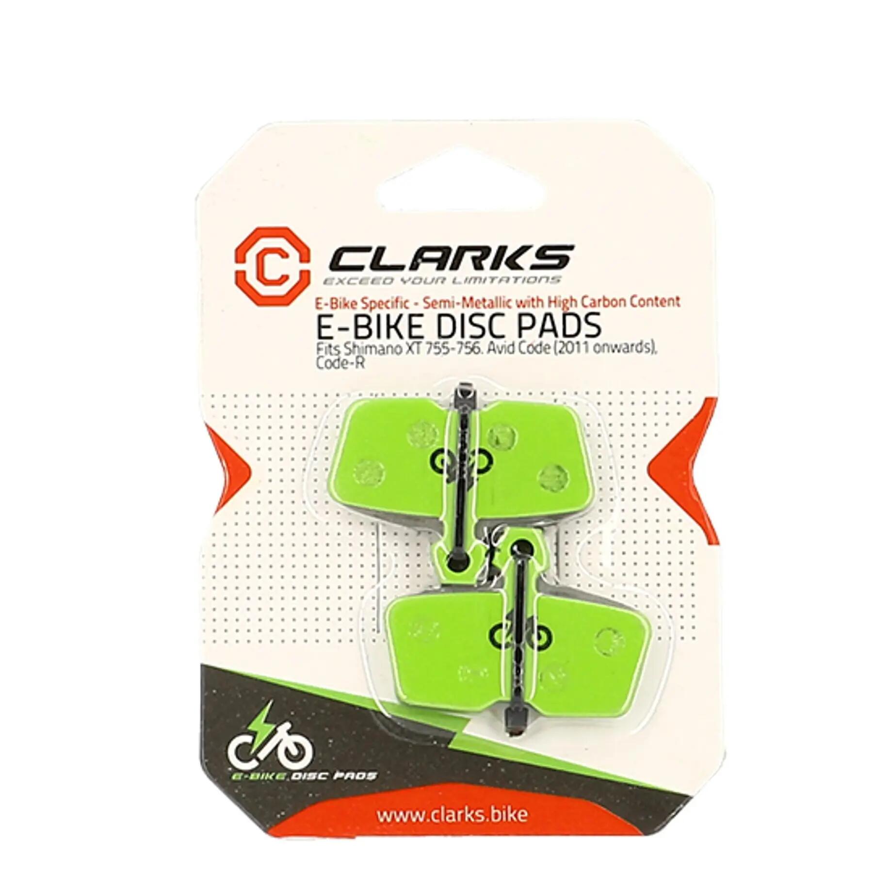 Pastilla de freno Clarks Shim Deore/Tektro/TRP (x4) 2/2