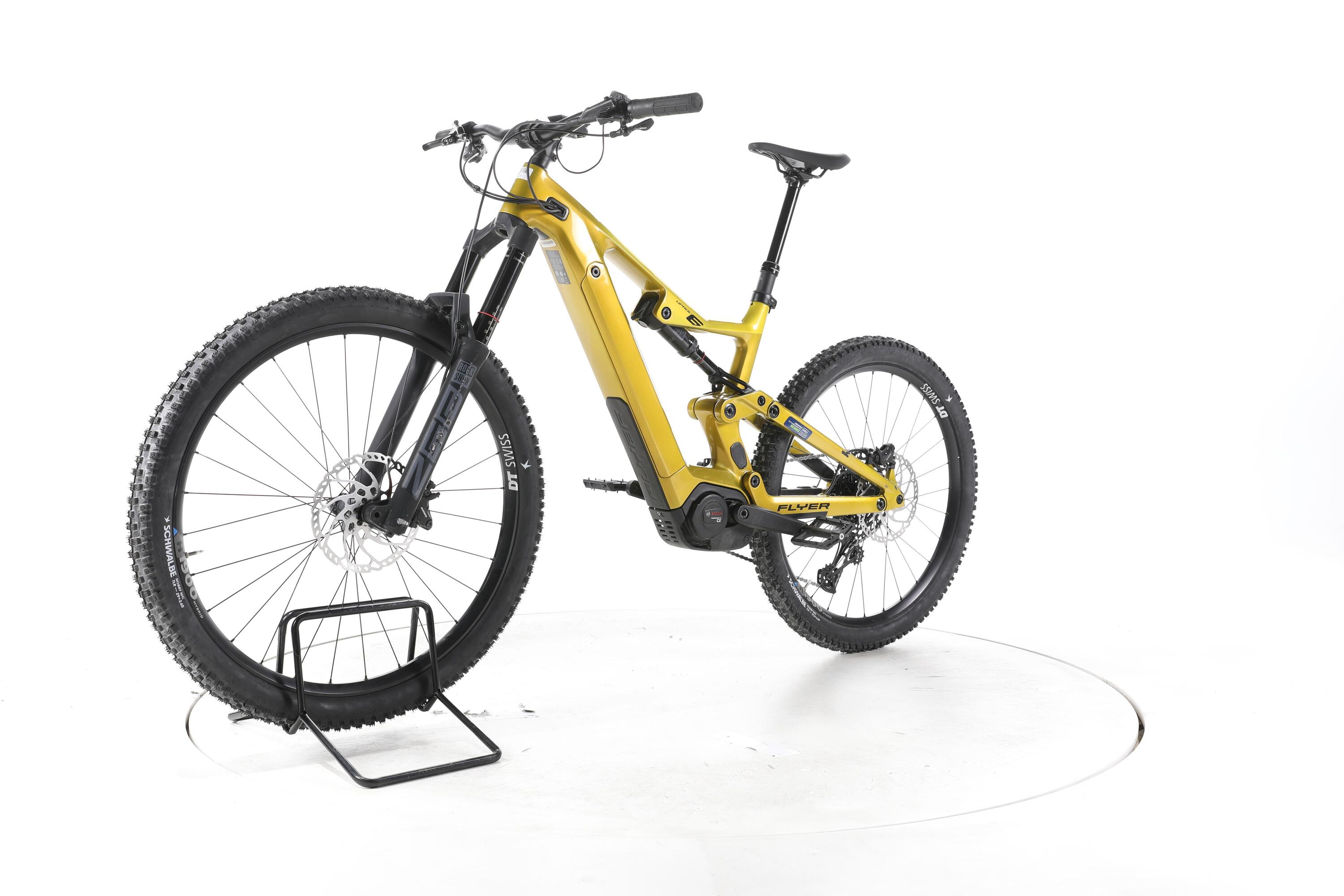 Tweedehands - FLYER Uproc6 6.50 E-Bike Fully Carbon - Zeer goed 5/7