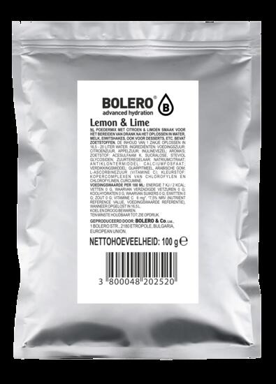 Bolero Lemon and Lime - 5 x 100g