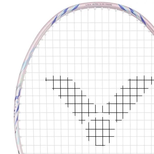 Raquette de badminton, 4U rigide tête légère, auraspeed f, bleu 2/3
