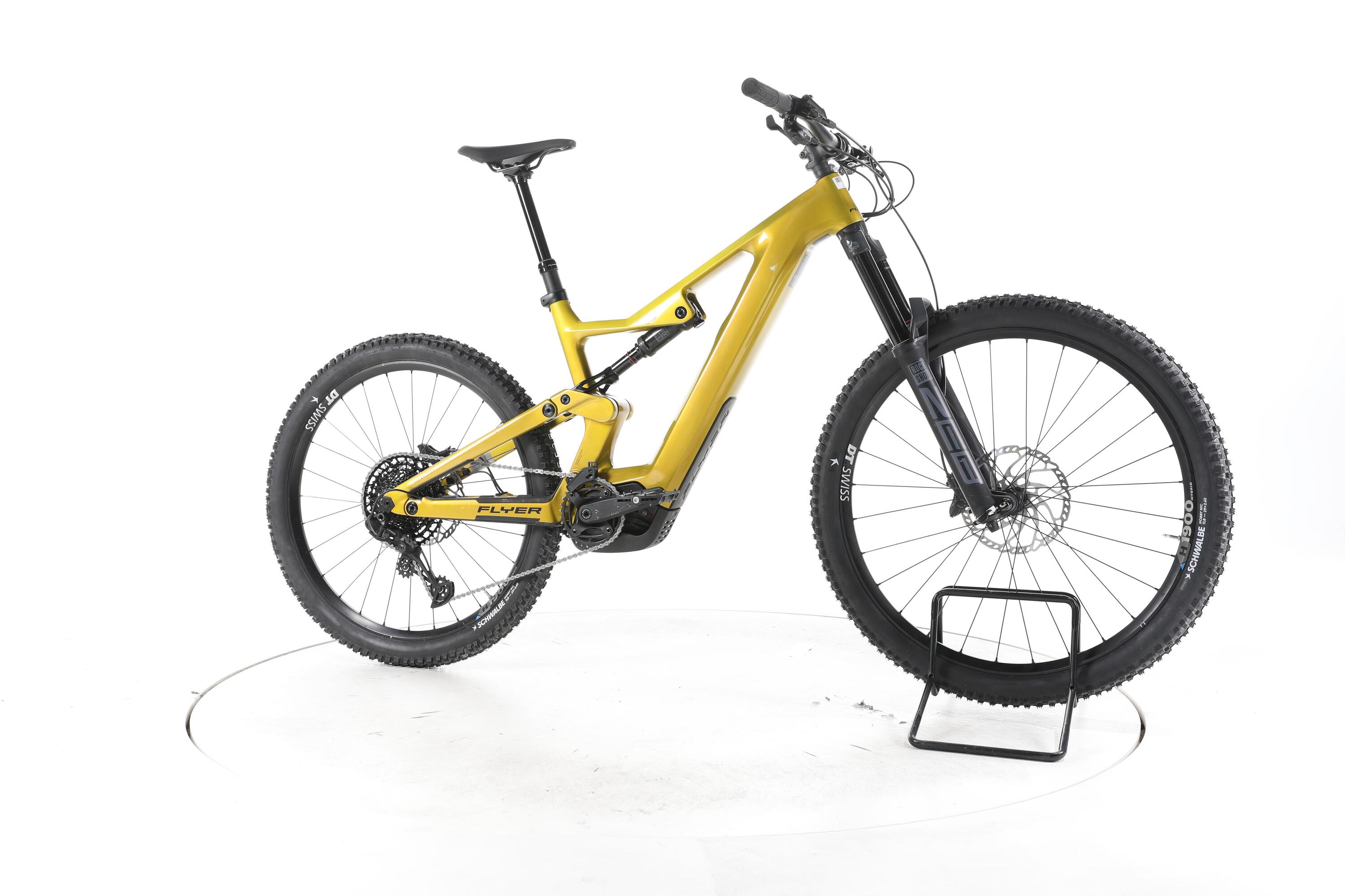 Tweedehands - FLYER Uproc6 6.50 E-Bike Fully Carbon - Zeer goed 2/7