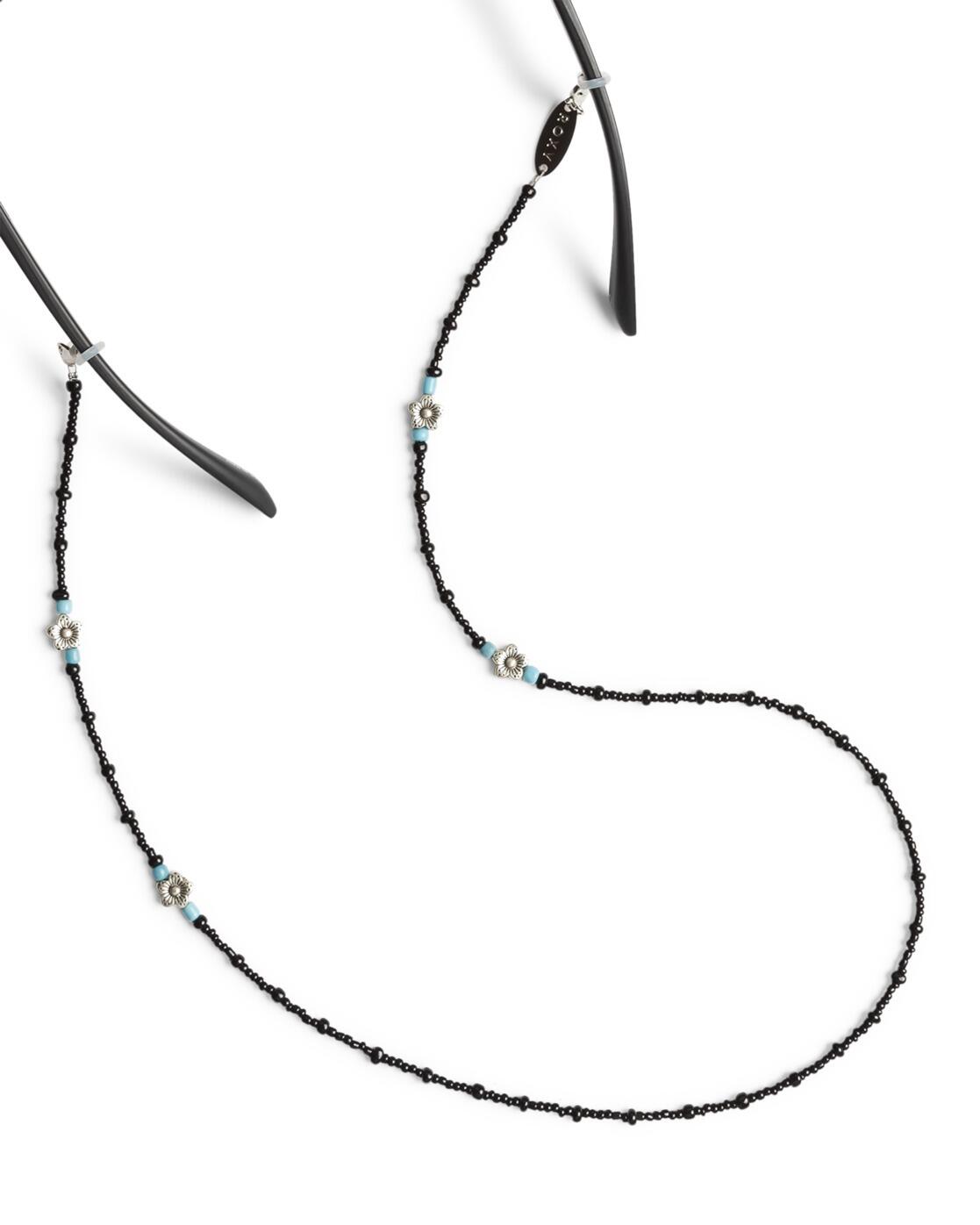 Cordon pour lunettes BEADS & STONES Noir Femme 4/4
