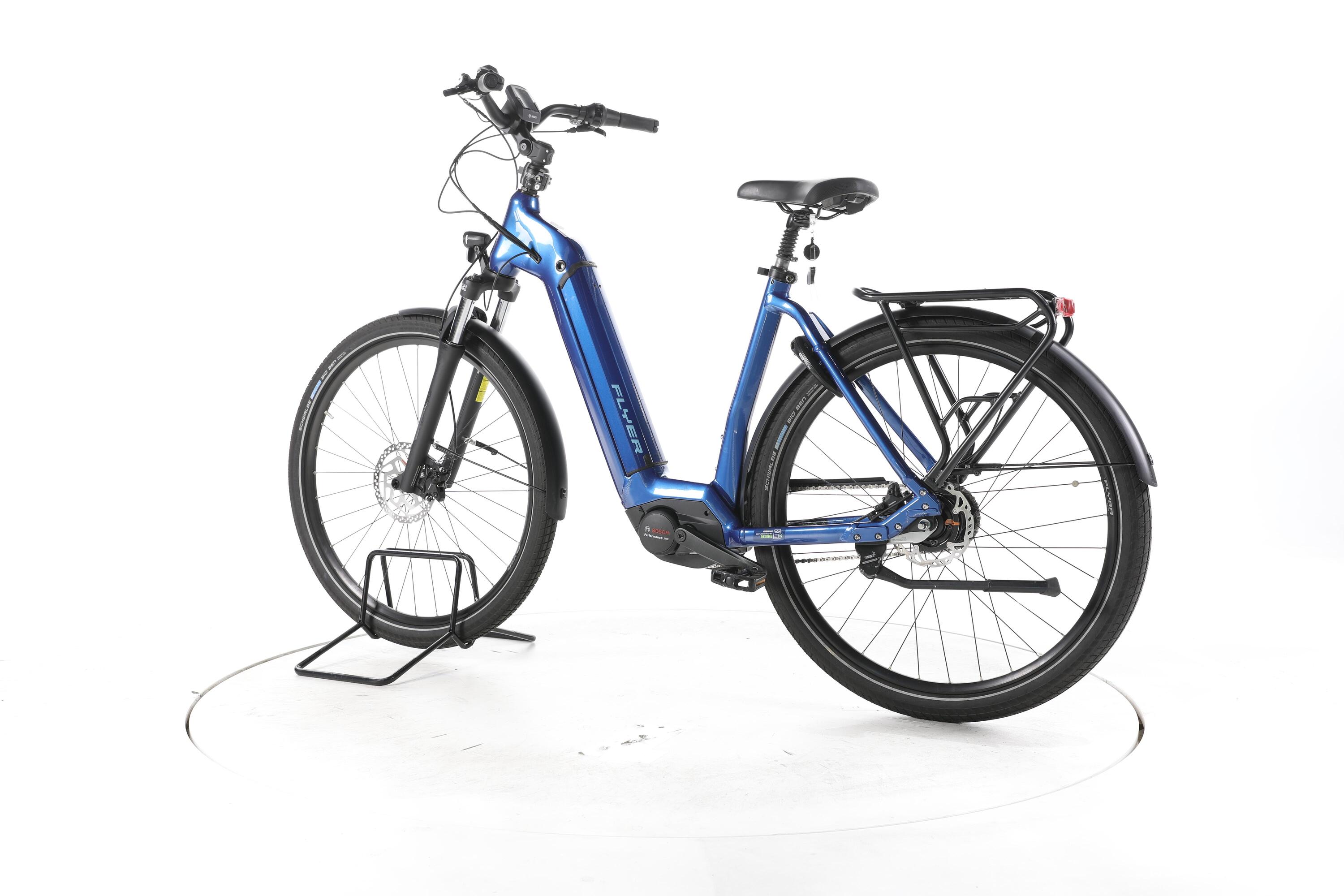 Tweedehands - FLYER Gotour6 5.41R City E-Bike Lage instap - Goed 7/7