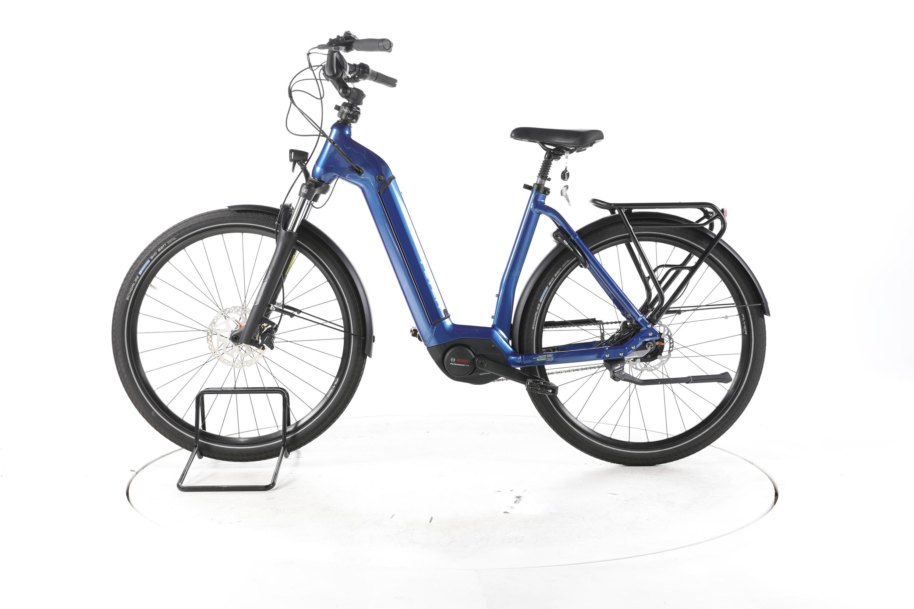 Tweedehands - FLYER Gotour6 5.41R City E-Bike Lage instap - Goed 6/7
