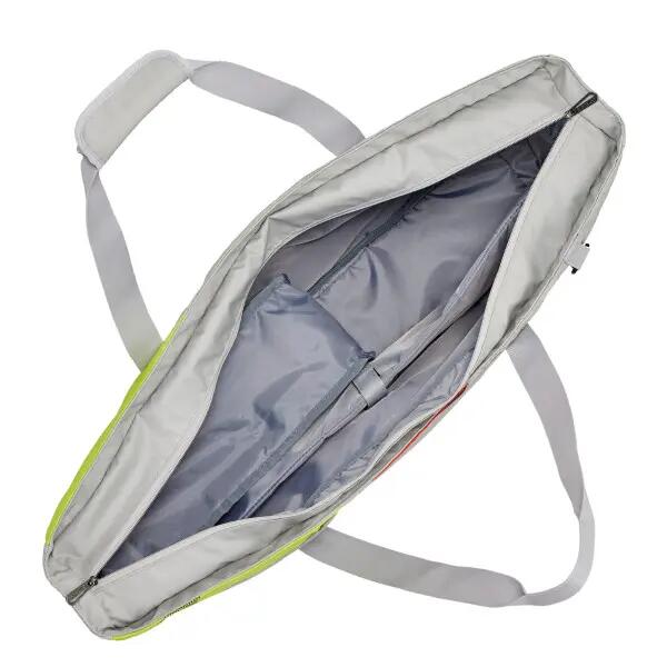 Sac de badminton - unisexe - spacieux, robuste - 52531V - blanc/gris 2/2
