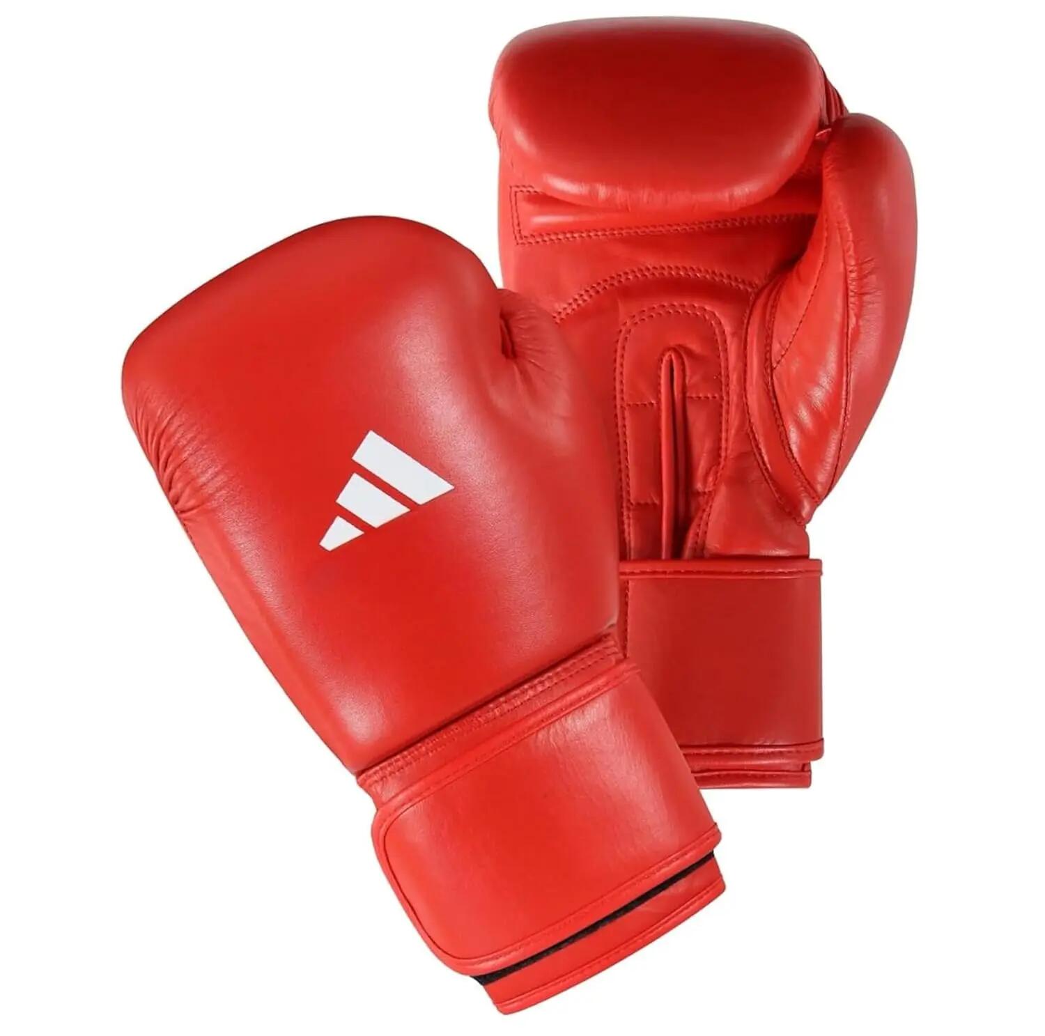 adidas Unisex's AIBA Approved Competition Boxing Gloves (Red, 10oz)-image-2