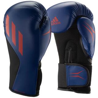Adidas Speed TILT 150 Boxing Gloves - Heavy Bag Training Boxing Gloves for Men & Women Kickboxing Gloves, Punching Gloves for Fitness & MMA (Collegiate Royal/Mat Black/Solar Red, 12 oz)