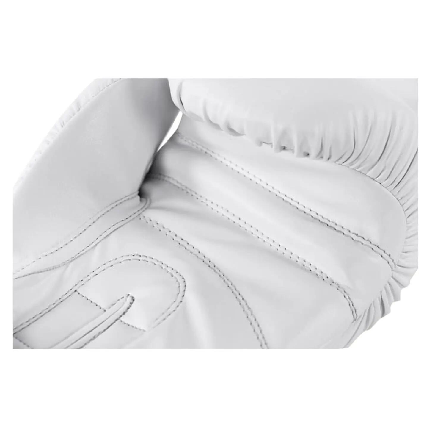 adidas FLX 3.0 Speed 50 Boxing & Kickboxing Gloves for Women & Men (White/Gold, 10 oz) -  5