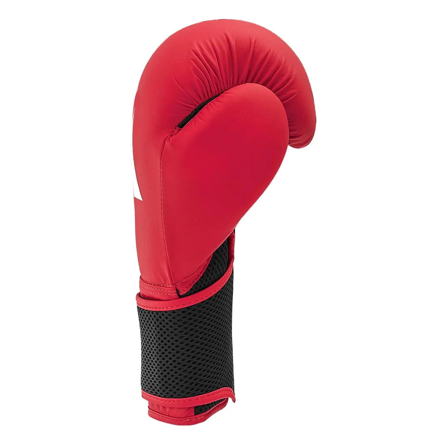 Adidas Hybrid 25 Boxing Gloves - for Boxing, MMA, Kickboxing, Muay Thai, Beginner Punching Bag Workouts, Designed for Men & Women, Enhanced Training Performance (Red, 12 OZ) -  5