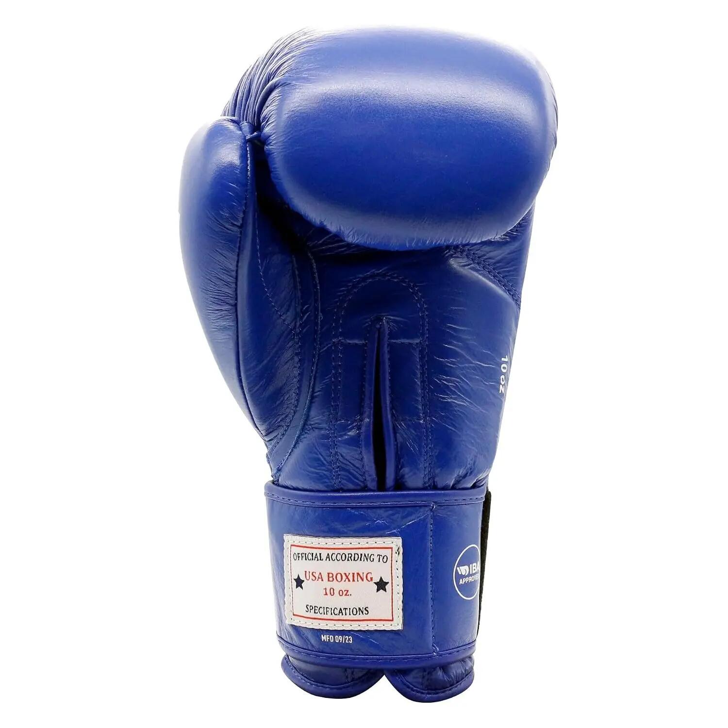 adidas Unisex's AIBA Approved Competition Boxing Gloves (Blue, 10oz) -  5