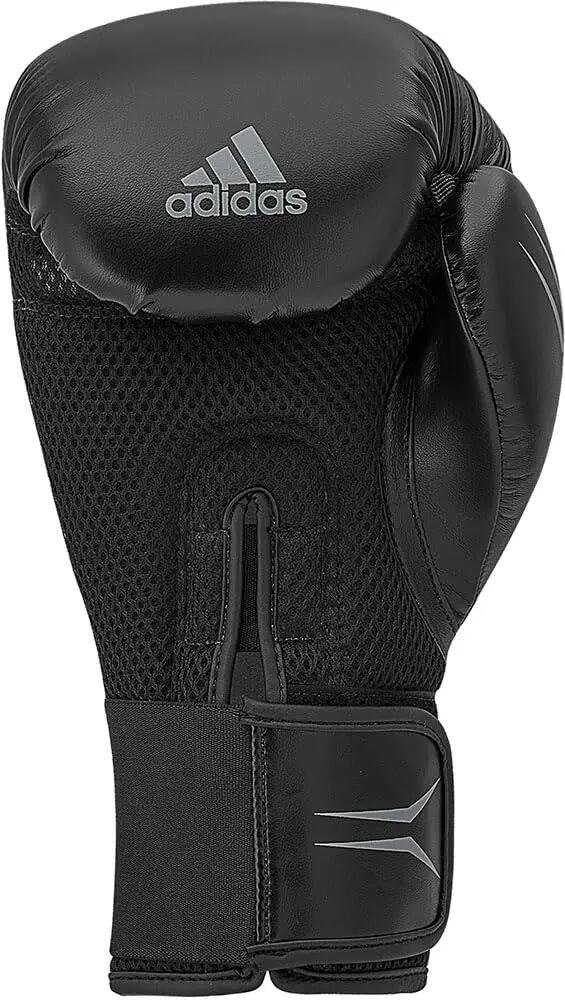 Adidas Speed TILT 150 Boxing Gloves - Heavy Bag Training Boxing Gloves for Men & Women Kickboxing Gloves, Punching Gloves for Fitness & MMA (Core Black/Mat Black/Grey, 12 oz) -  4