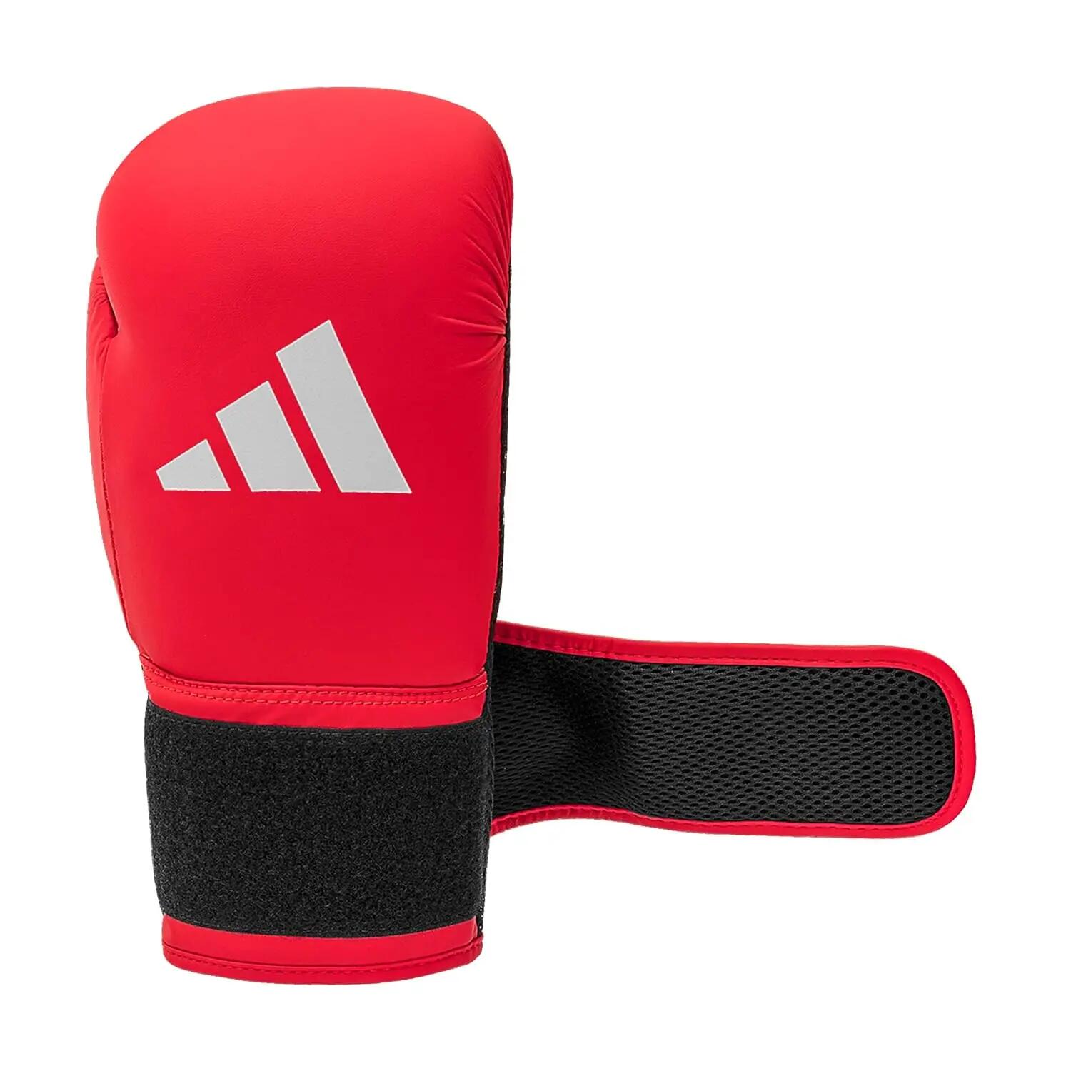 Adidas Hybrid 25 Boxing Gloves - for Boxing, MMA, Kickboxing, Muay Thai, Beginner Punching Bag Workouts, Designed for Men & Women, Enhanced Training Performance (Red, 12 OZ) -  4