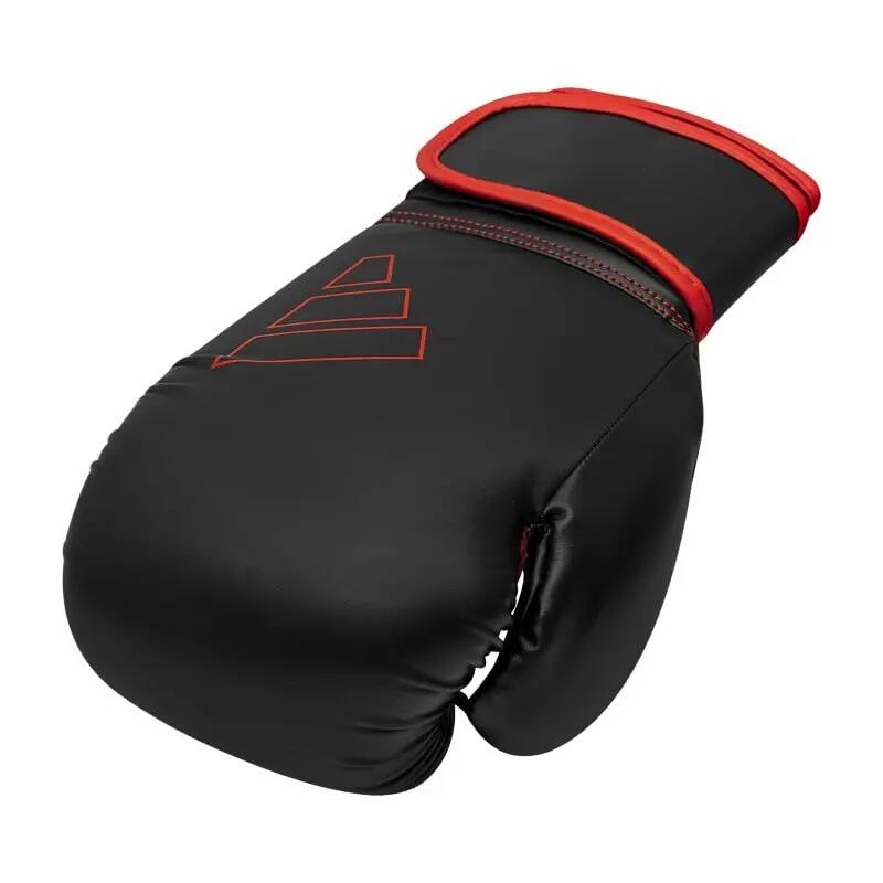 adidas Boxing Gloves - Hybrid 80 - for Boxing, Kickboxing, MMA, Bag, Training & Fitness - Boxing Gloves for Men & Women - Weight (16 oz, Black/Red) -  4