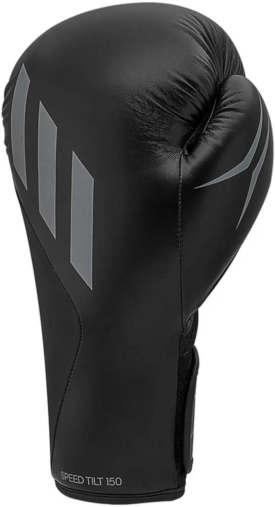 Adidas Speed TILT 150 Boxing Gloves - Heavy Bag Training Boxing Gloves for Men & Women Kickboxing Gloves, Punching Gloves for Fitness & MMA (Core Black/Mat Black/Grey, 12 oz) -  3