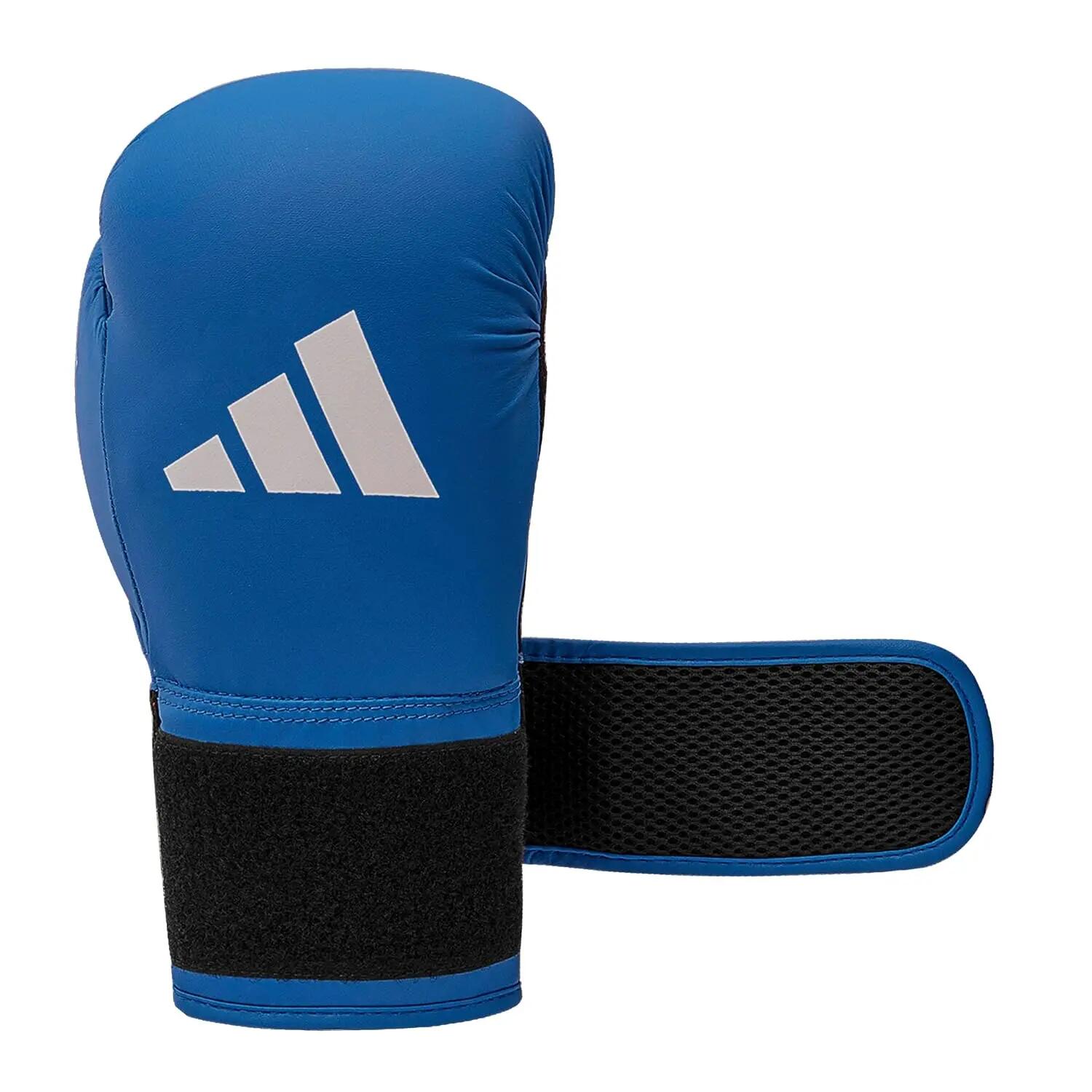 Adidas Hybrid 25 Boxing Gloves - for Boxing, MMA, Kickboxing, Muay Thai, Beginner Punching Bag Workouts, Designed for Men & Women, Enhanced Training Performance (Blue, 12 OZ) -  4