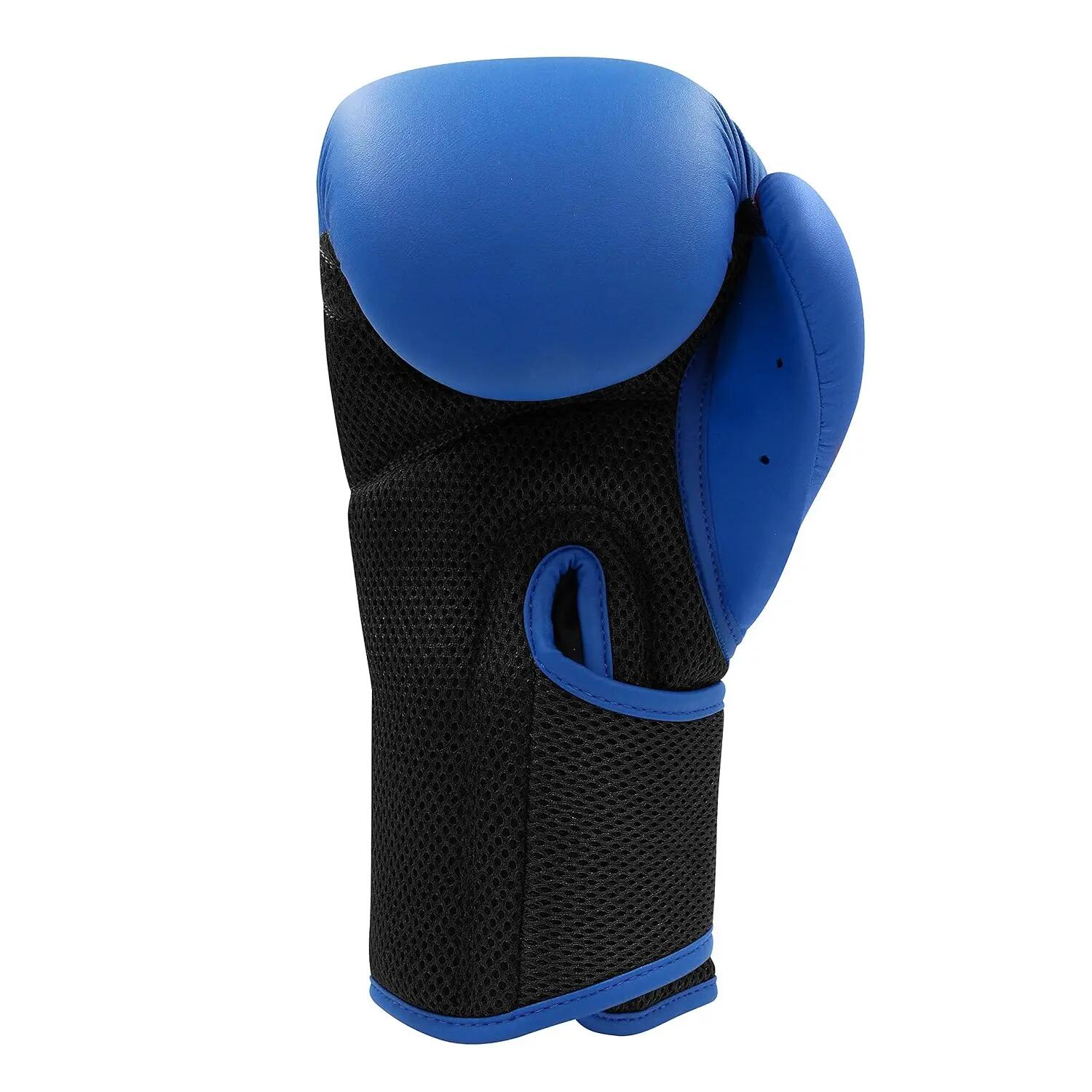 Adidas Hybrid 25 Boxing Gloves - for Boxing, MMA, Kickboxing, Muay Thai, Beginner Punching Bag Workouts, Designed for Men & Women, Enhanced Training Performance (Blue, 12 OZ) -  3