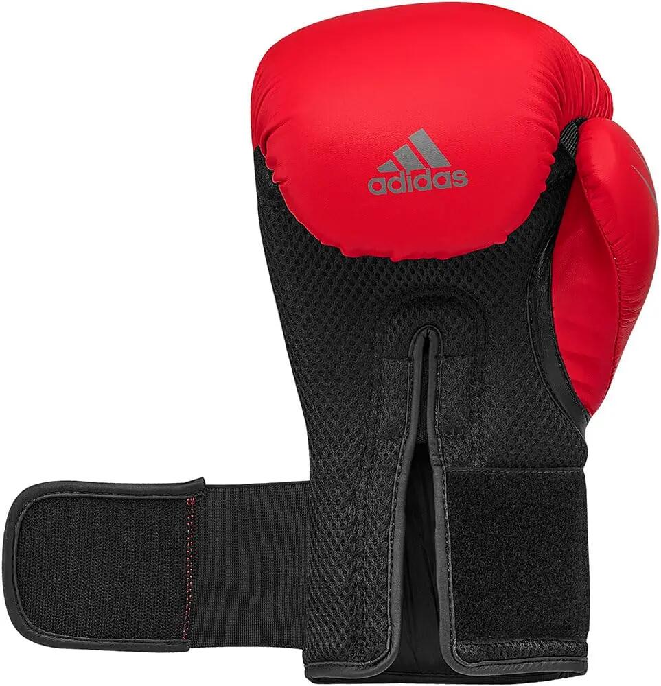 adidas Speed TILT 150 Unisex Boxing Gloves with New Tilt Technology - for Punching Bag, Kickboxing, MMA, and Training (Active Red/Met Black/Grey 3, 12oz) -  3