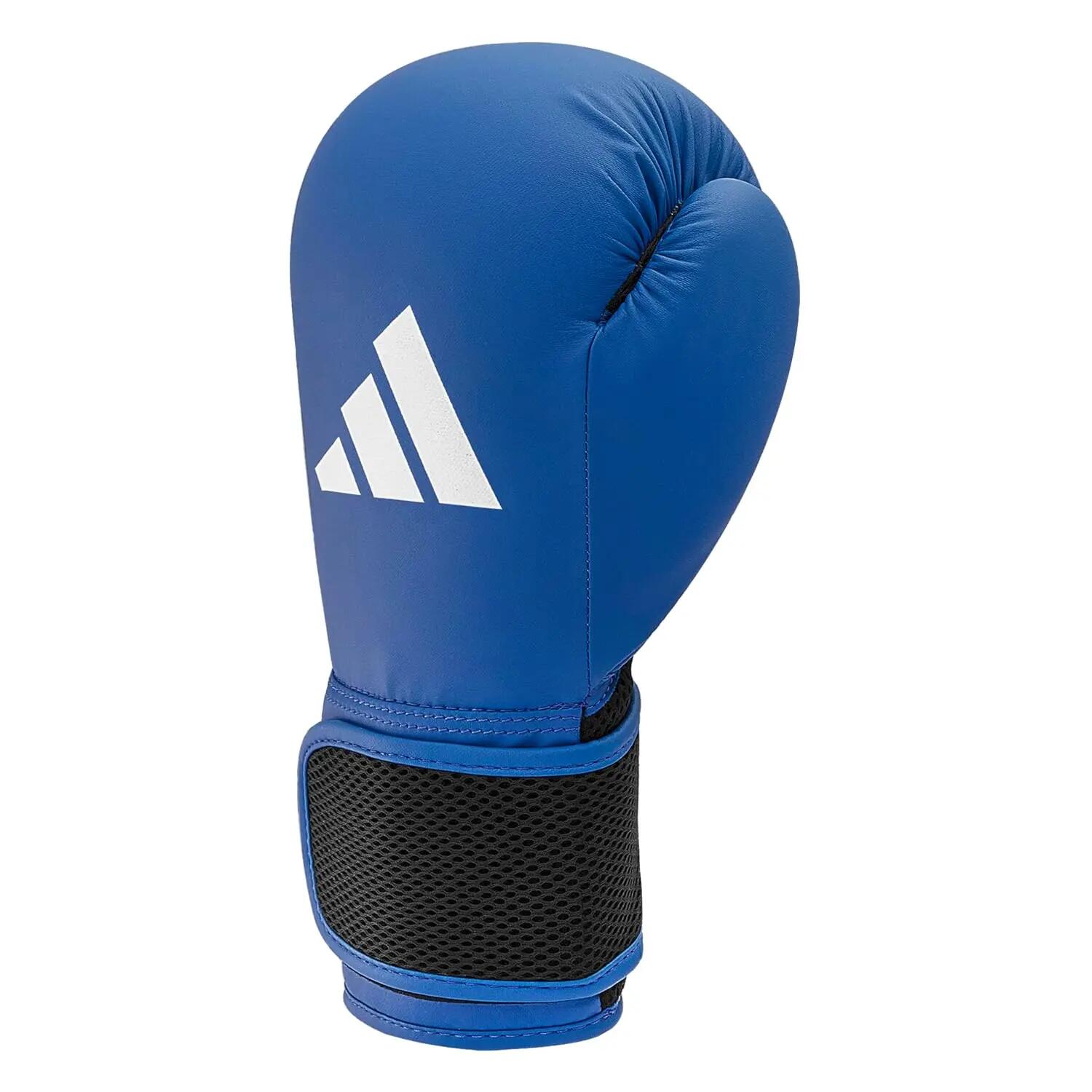 Adidas Hybrid 25 Boxing Gloves - for Boxing, MMA, Kickboxing, Muay Thai, Beginner Punching Bag Workouts, Designed for Men & Women, Enhanced Training Performance (Blue, 12 OZ) -  2