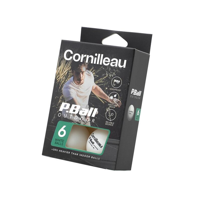 Balles de ping-pong P-BALL OUTDOOR Ultradurable X6