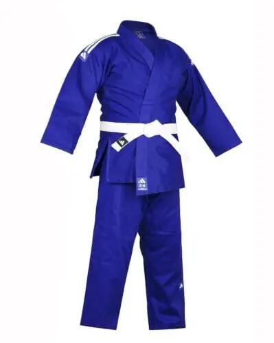 Adidas J500 Judo Uniform for Men, Women & Kids - Blue|Perfect for Training, Durable Polycotton Judo Uniform -  1
