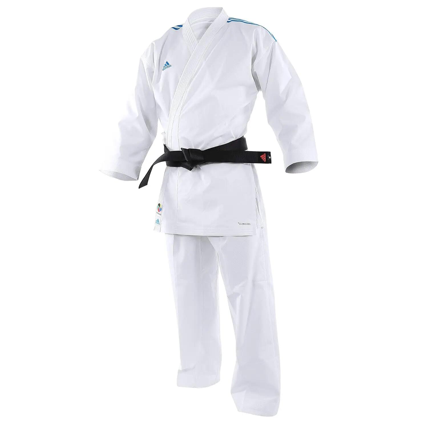 Adidas J200E Judo Uniform With Evolution for Men, Women & Kids - White|Perfect for Training, Durable Polycotton Judo Uniform -  1
