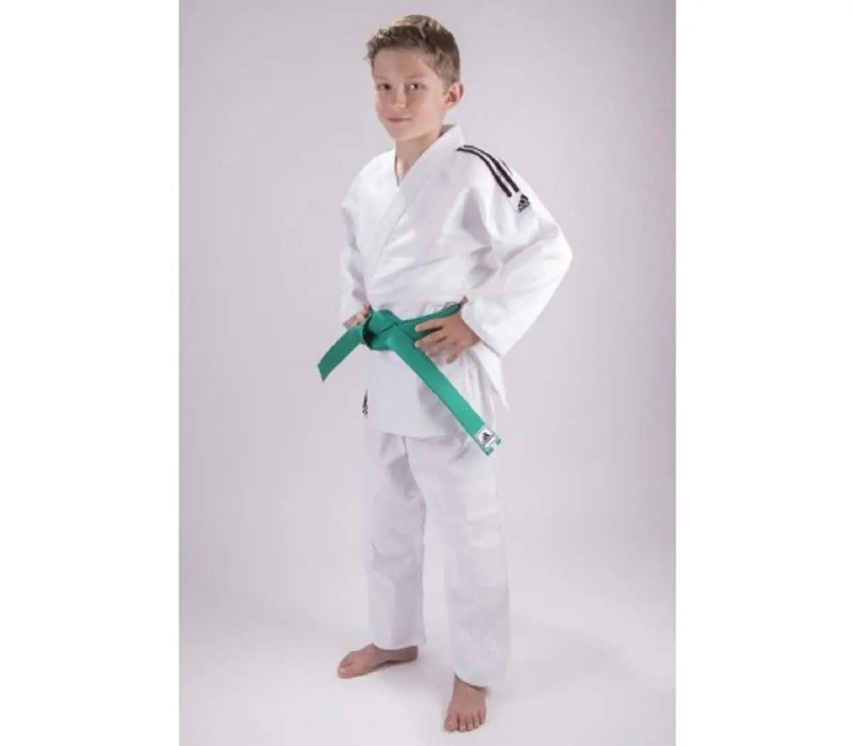 Adidas Club Judo Uniform for Men, Women & Kids - White|Perfect for Training, Durable Polycotton Judo Uniform -  2