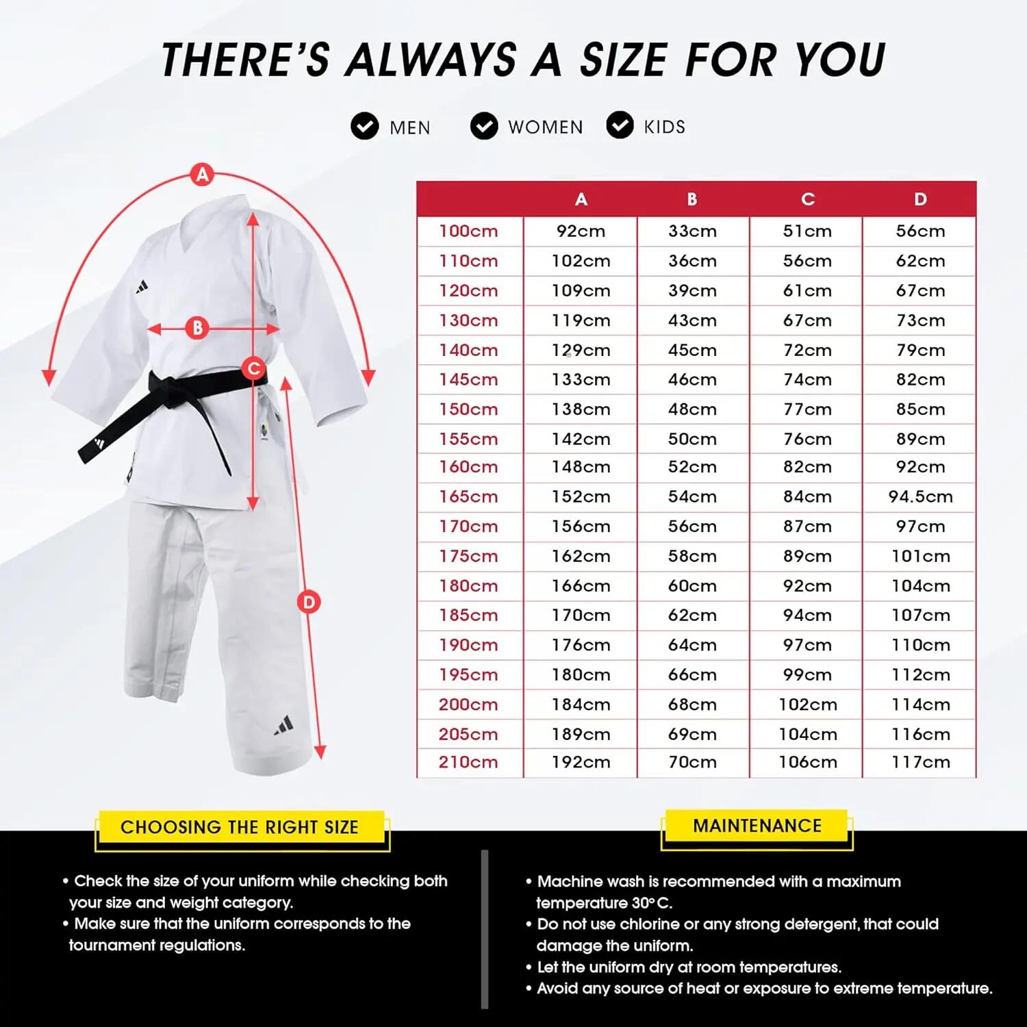 Adidas Club K220C Karate Uniform For Men & Women - White|Karate Dress for Multi-Level Training With an Elastic Waistband for Comfort -  5