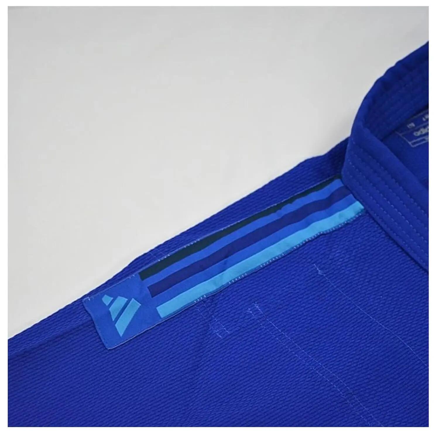 Adidas Club Judo Uniform for Men, Women & Kids With Belt Included - Blue|Perfect for Training, Durable Polycotton Judo Uniform -  5
