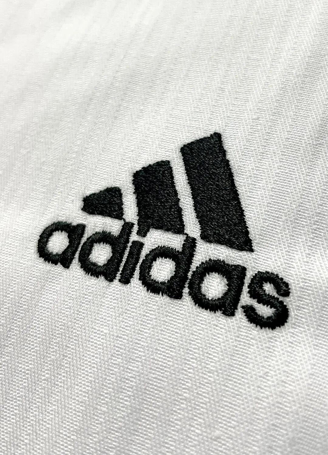 Adidas ADITS01 Polyester Taekwondo Uniform For Men & Women For Training & Initiation - White/Black -  2