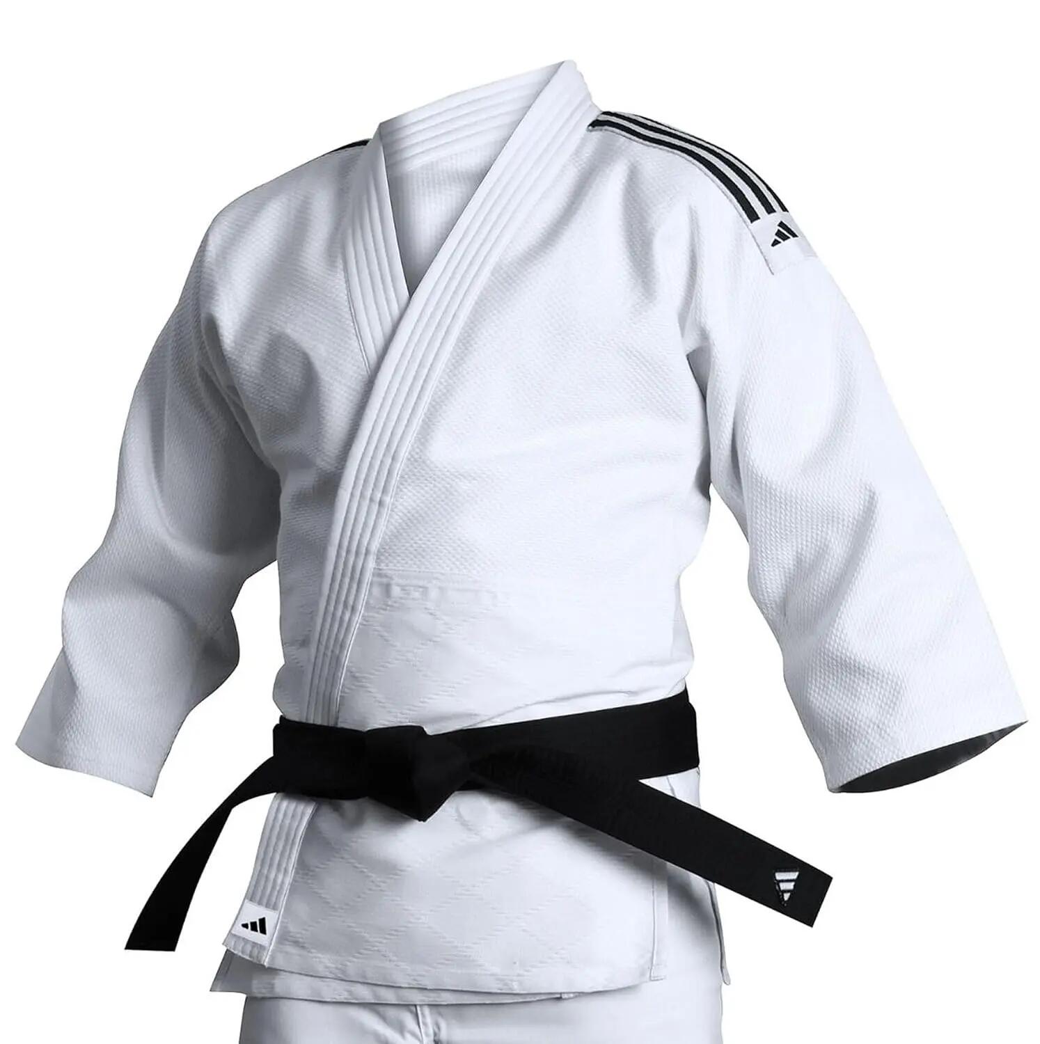 Adidas J500 Judo Uniform for Men, Women & Kids - White|Perfect for Training, Durable Polycotton Judo Uniform -  2