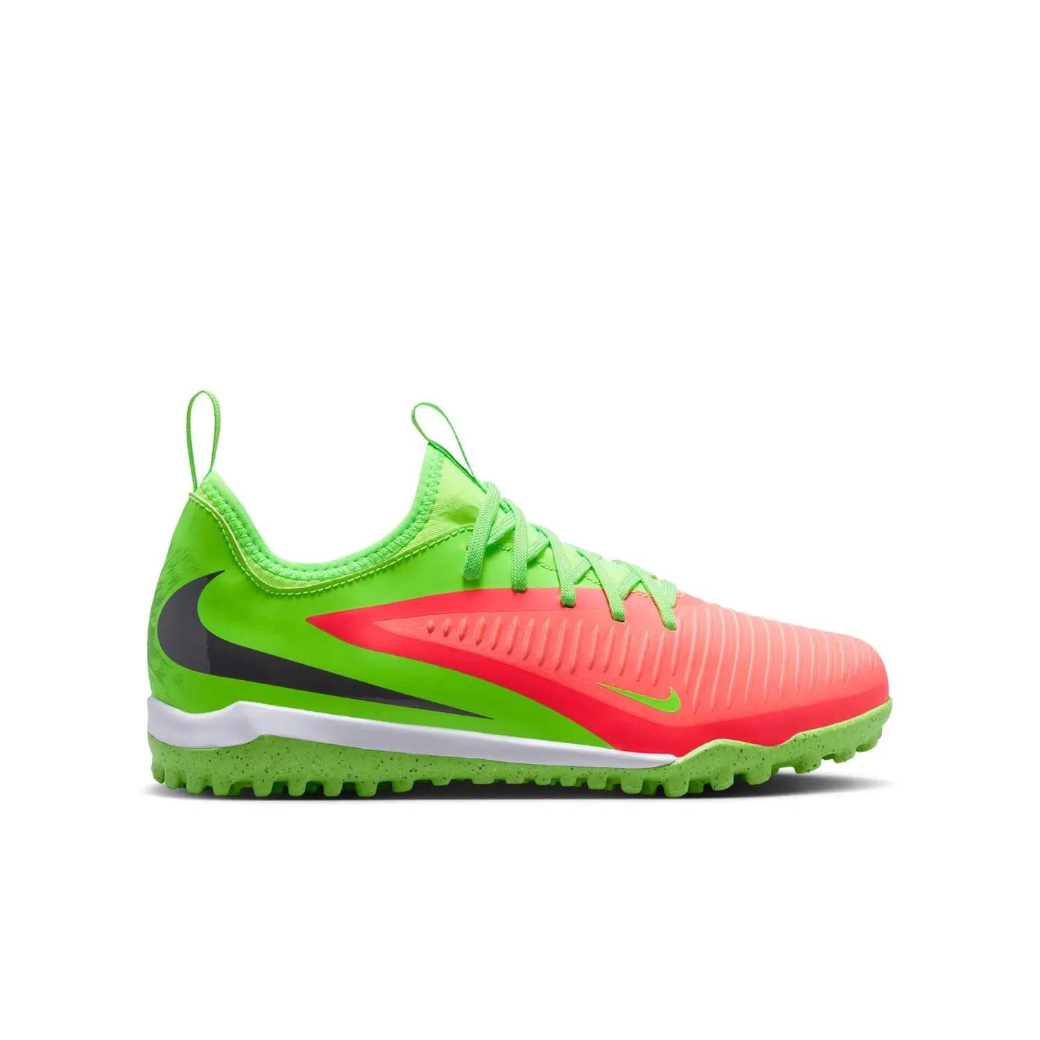 Nike JR Phantom 6 Low Academy TF Erling Haaland gyermek futballcipő 8/10
