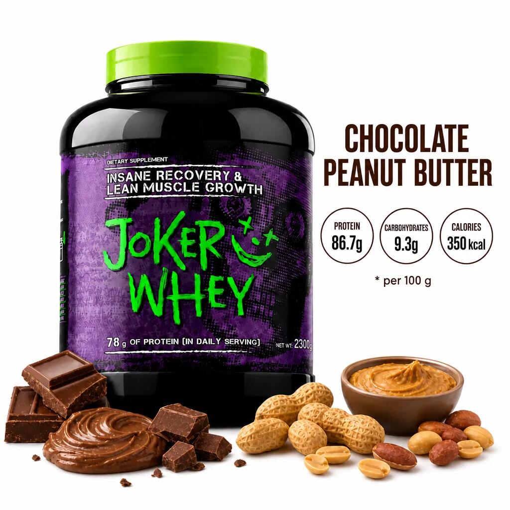Joker Whey 2300g chocolate peanut butter