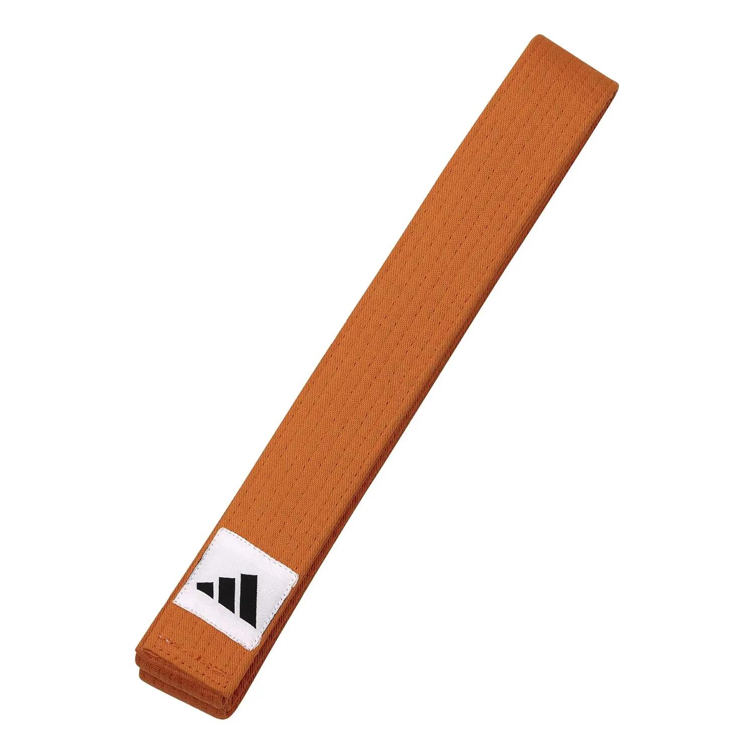 Adidas adiB220 Economy Karate Belt for Martial Arts, Taekwondo, Karate, Judo and Jiu Jitsu - Orange -  1