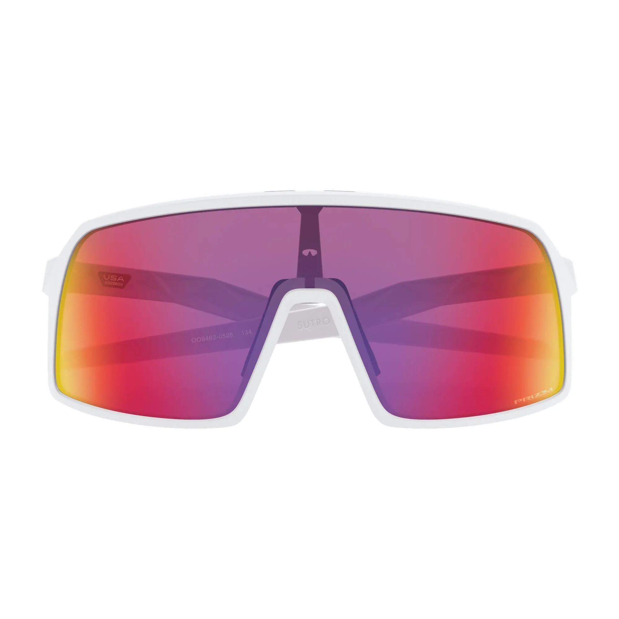 OCCHIALI OAKLEY SUTRO S MATTE WHITE LENTE PRIZM ROAD 7/7