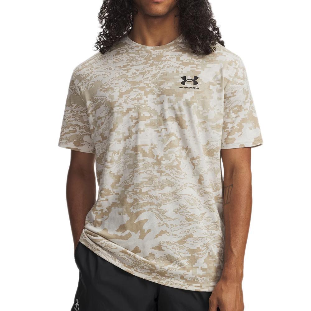 Camiseta de Hombre Under Armour Camuflaje Marrón/Beige 2/4
