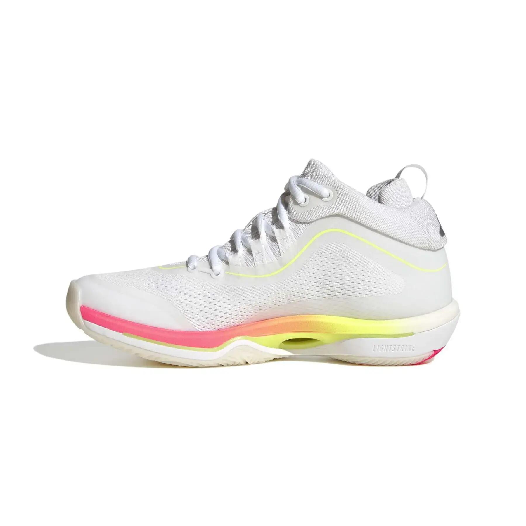 Chaussures De Volley Adidas Sport Crazyflight 7 Mid W Ftwr Femme 6/7