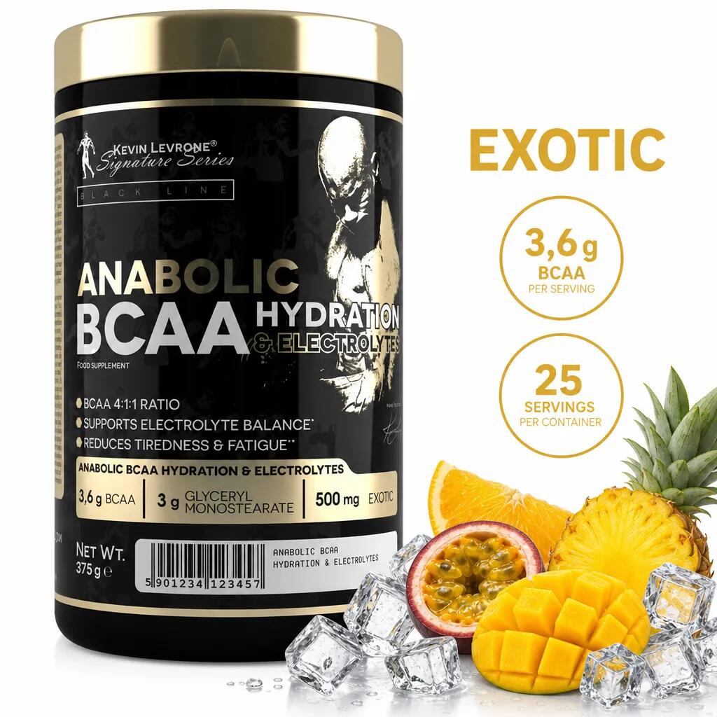 Kevin Levrone Anabolic BCAA Hydration & Electrolytes 375g Exotic