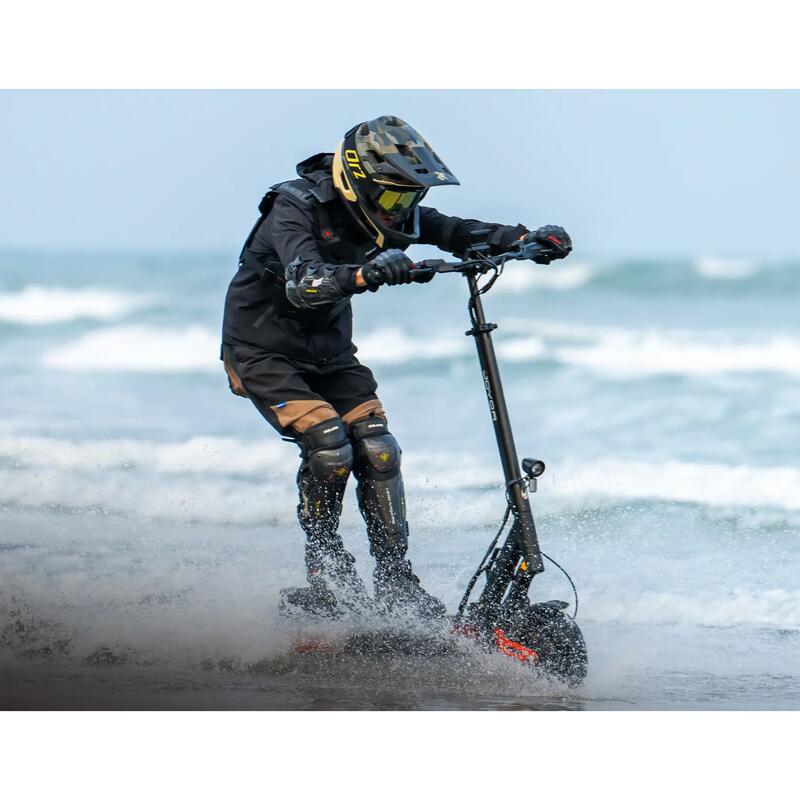T6 trotinetă electrică pliabilă pentru adulți, baterie 48V 18Ah și roți de 10”