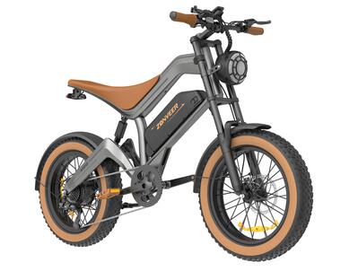 Bici elettrica ZONVEER M20 per adulti – Pneumatici Fat freni a disco